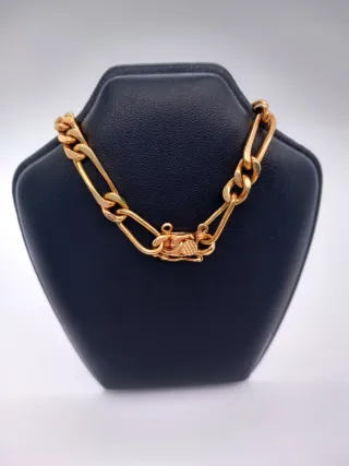 Cadena Figaro de Oro 18K (2-54)