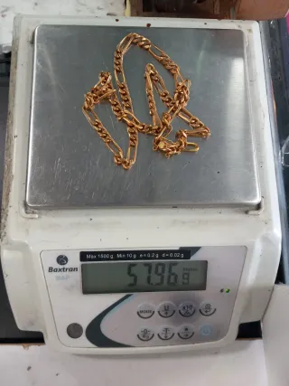 Cadena Figaro de Oro 18K (2-54)