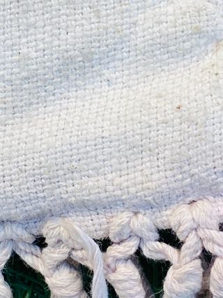 Tappeto in Lana Vintage Rosa Floreale