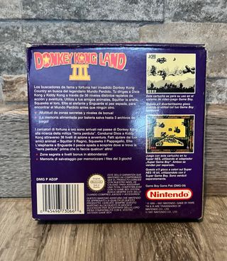 Donkey Kong Land III Game Boy Nintendo