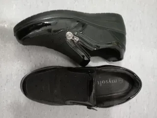Zapatos negros mujer mysoft
