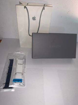 Apple Watch ultra 3 Negro Caja y Correa
