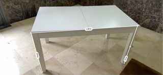 Mesa Comedor Extensible Blanca