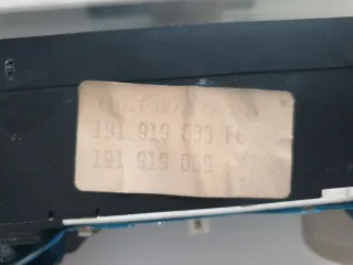 Cuadro instrumentos VW Golf MK2 Diesel restasurado