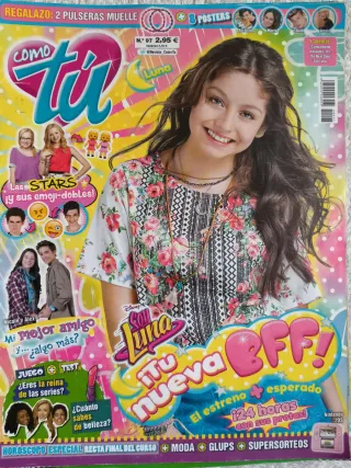 5 REVISTAS INFANTIL JUVENIL "COMO TÚ"  2016-2017