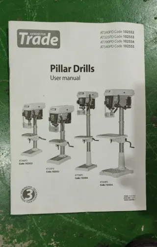 Taladro de Columna Axminster AP340PD