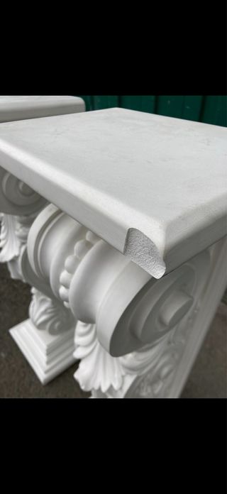 Columnas labradas yeso/escayola