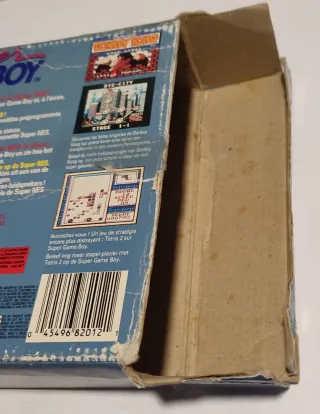 Caja vacía Super Game Boy Nintendo FRA HOL