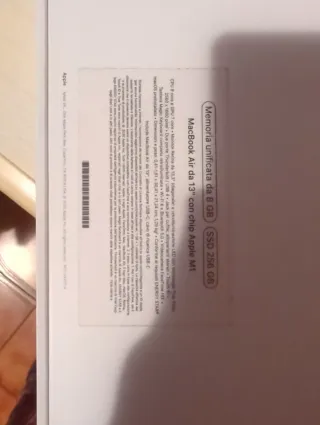 MacBook Air M1 Grigio Siderale