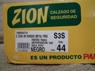 Botas de Seguridad Nuevas Talla 44