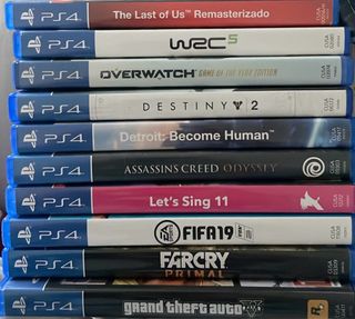 PS4 Juegos Físicos: Lote Variado