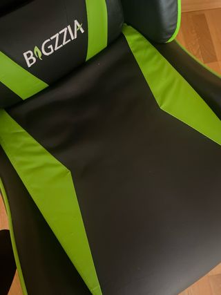 Sedia da Gaming BAGZZIA Nero e Verde