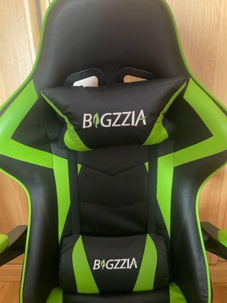 Sedia da Gaming BAGZZIA Nero e Verde