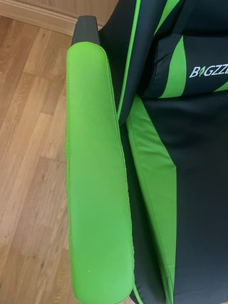 Sedia da Gaming BAGZZIA Nero e Verde