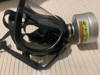 Máscara de protección con filtro