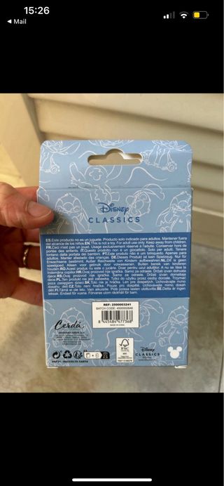 Spugnette trucco Disney Stitch rosa