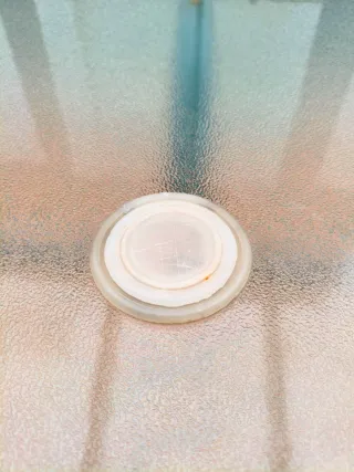 Mesa de jardín rectangular vidrio templado