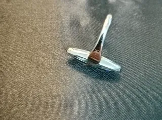 Anillo Calvin Klein Azul y Plateado