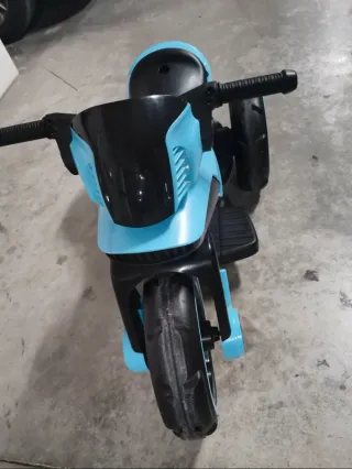 Moto Eléctrica Infantil Azul