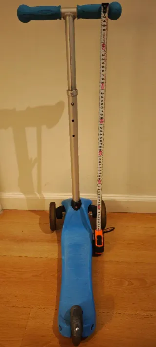 Patinete infantil 3 ruedas azul