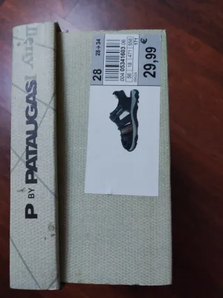 Sandalias niño azul Talla 28 Pataugas