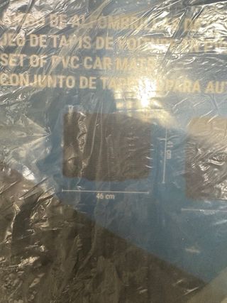Alfombrillas Coche PVC Universales nuevas