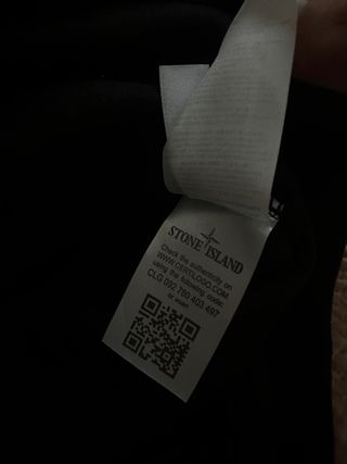 Sudadera Stone Island Negra Talla L