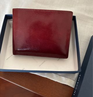 Portafoglio Tavecchi Uomo Rosso