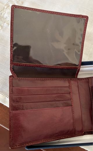 Portafoglio Tavecchi Uomo Rosso