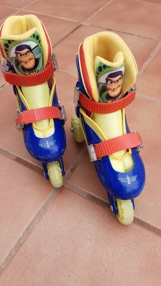 Patines Infantiles azul toy story buzz lightyear