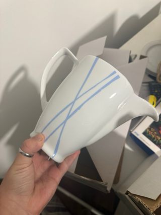 Juego 6 Tazas Café Porcelana