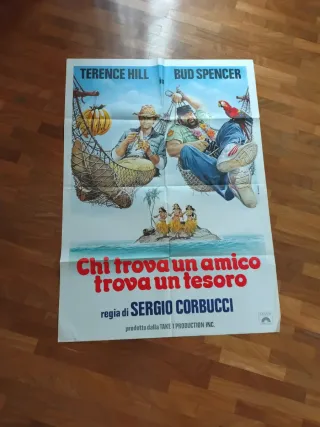 Manifesto Chi trova un amico trova un tesoro