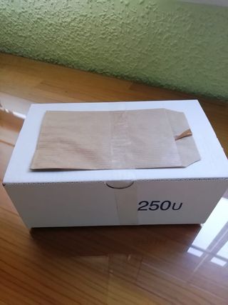 250 Bolsitas Papel Kraft