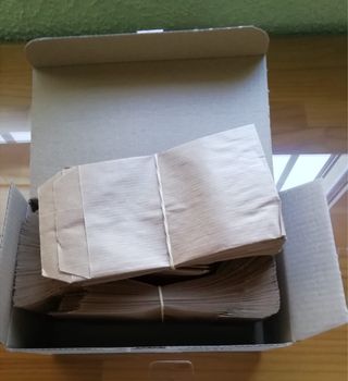 250 Bolsitas Papel Kraft