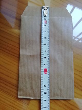 250 Bolsitas Papel Kraft