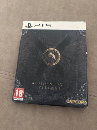 Caja Metálica Resident Evil Village PS5