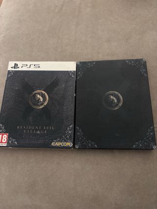 Caja Metálica Resident Evil Village PS5