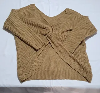 Maglione color cammello S/M