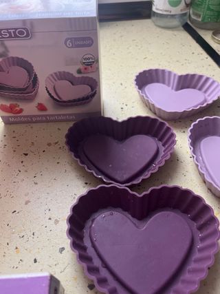 Moldes repostería Ernesto Corazón y Gofrera