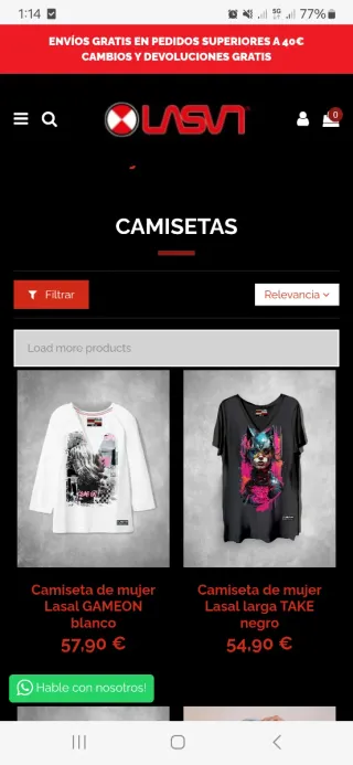 Camiseta LASAL edición limitada