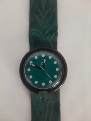 Swatch Pop Orologio Verde Nero