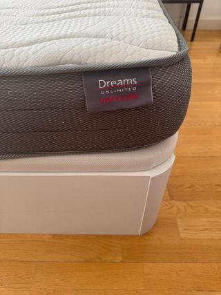 Cama con canapé y colchón