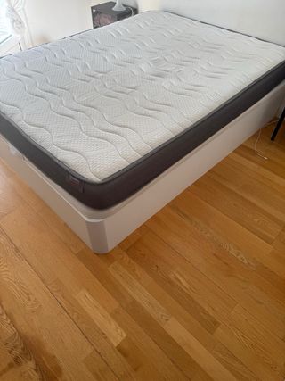 Cama con canapé y colchón