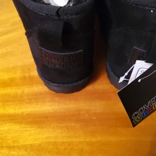 Stivaletti Coveri World neri scamosciati