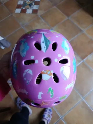 Casco bici bambina