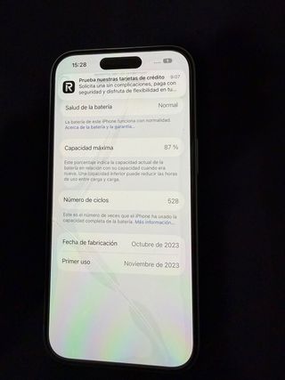 iPhone 15 Verde 256 Gb