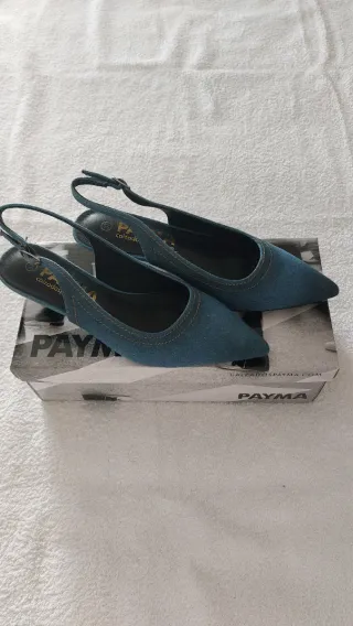 Zapatos destalonados PAYMA azul