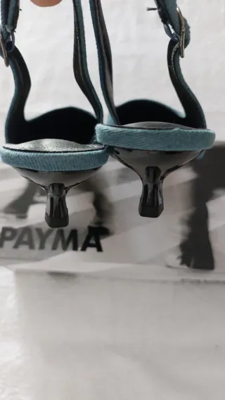 Zapatos destalonados PAYMA azul