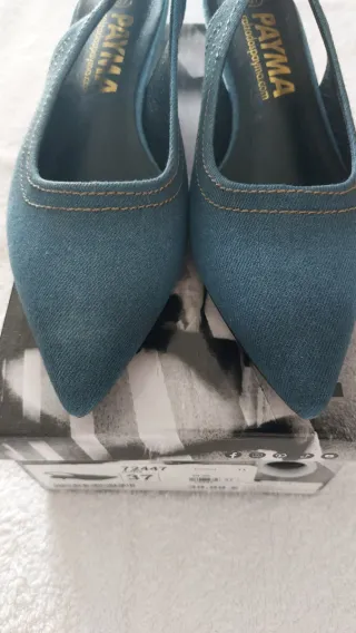 Zapatos destalonados PAYMA azul