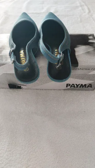Zapatos destalonados PAYMA azul